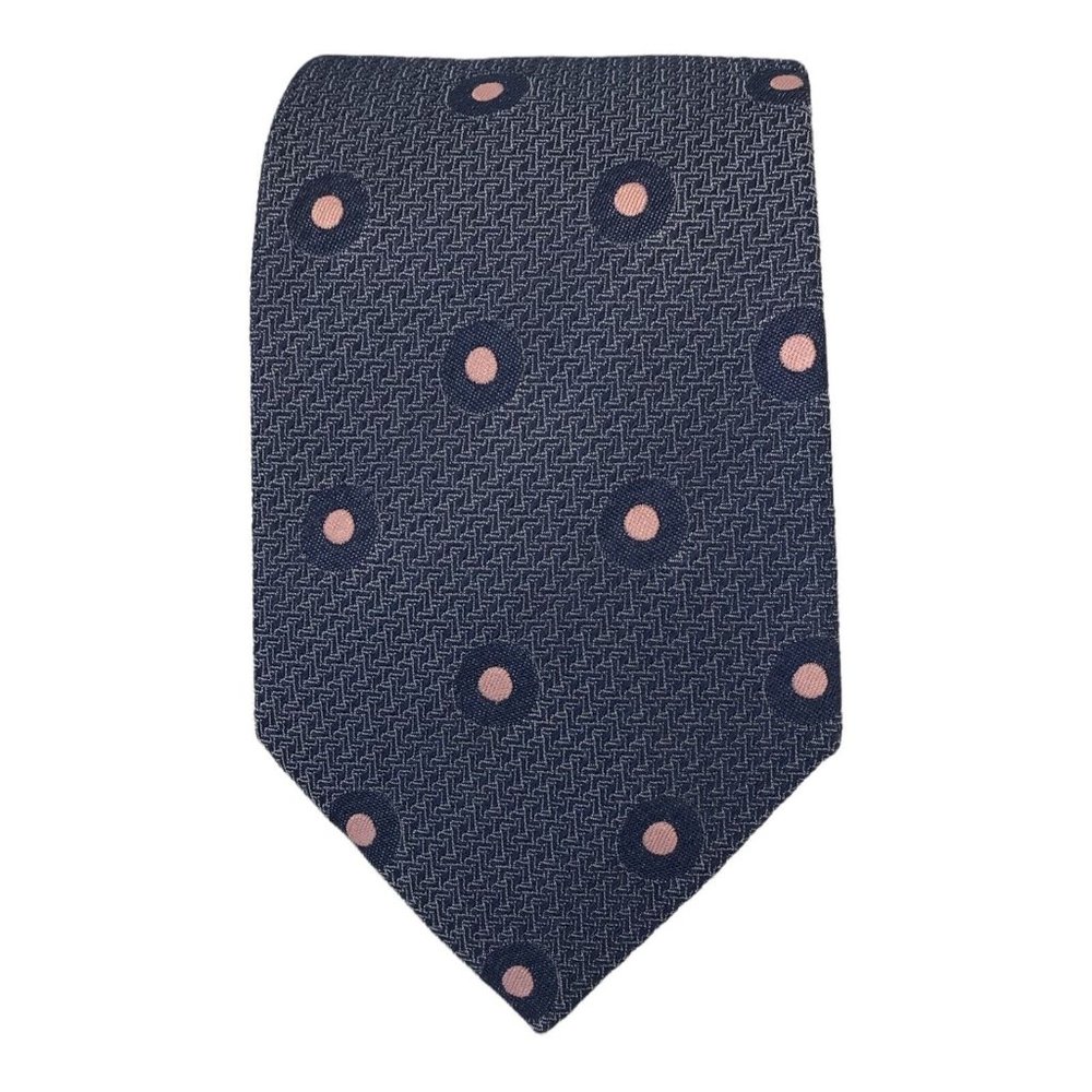 🆕️ MISSONI Blue Polka Dot Tie 100% Silk Made In Italy 57"/2".3/4 New With Tags